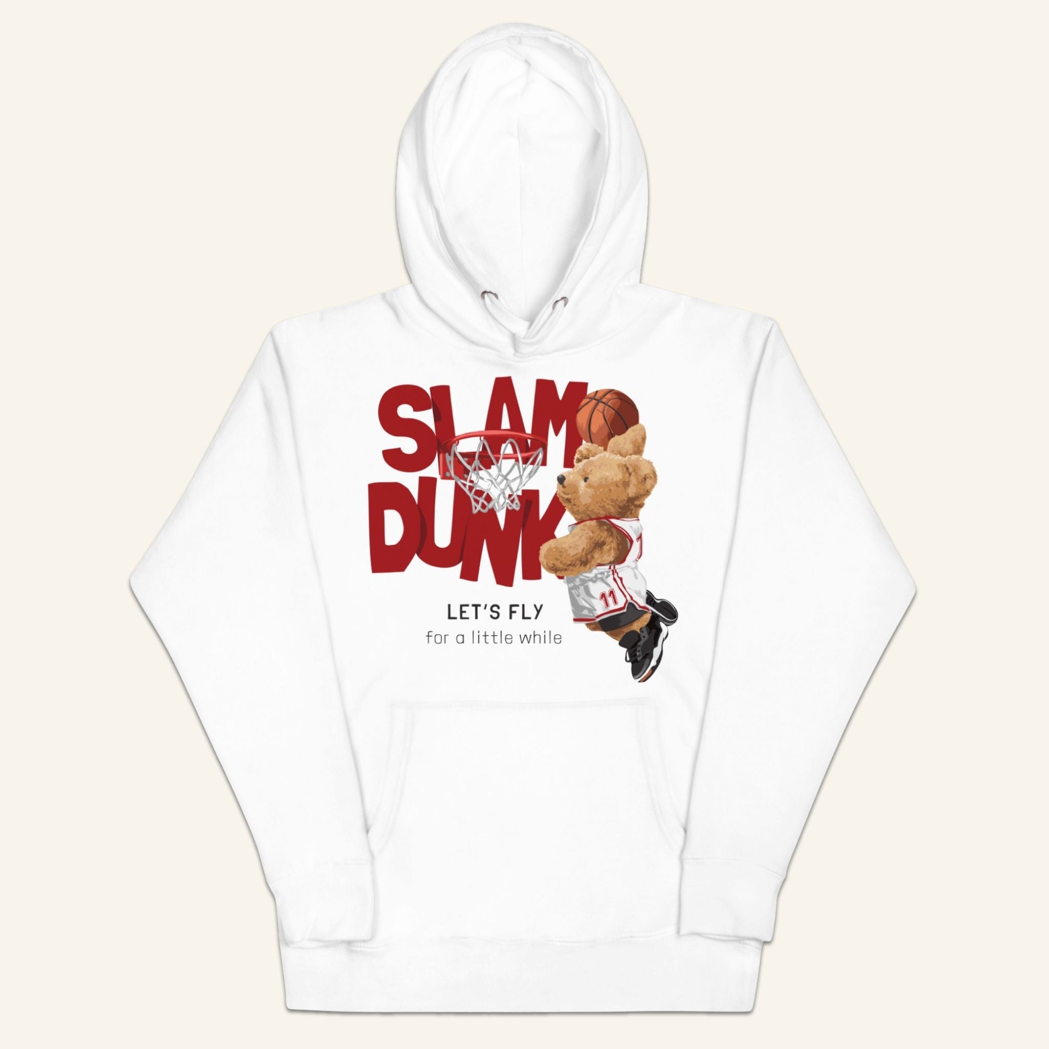 Teddy Bear Hoodie - Slam Dunk