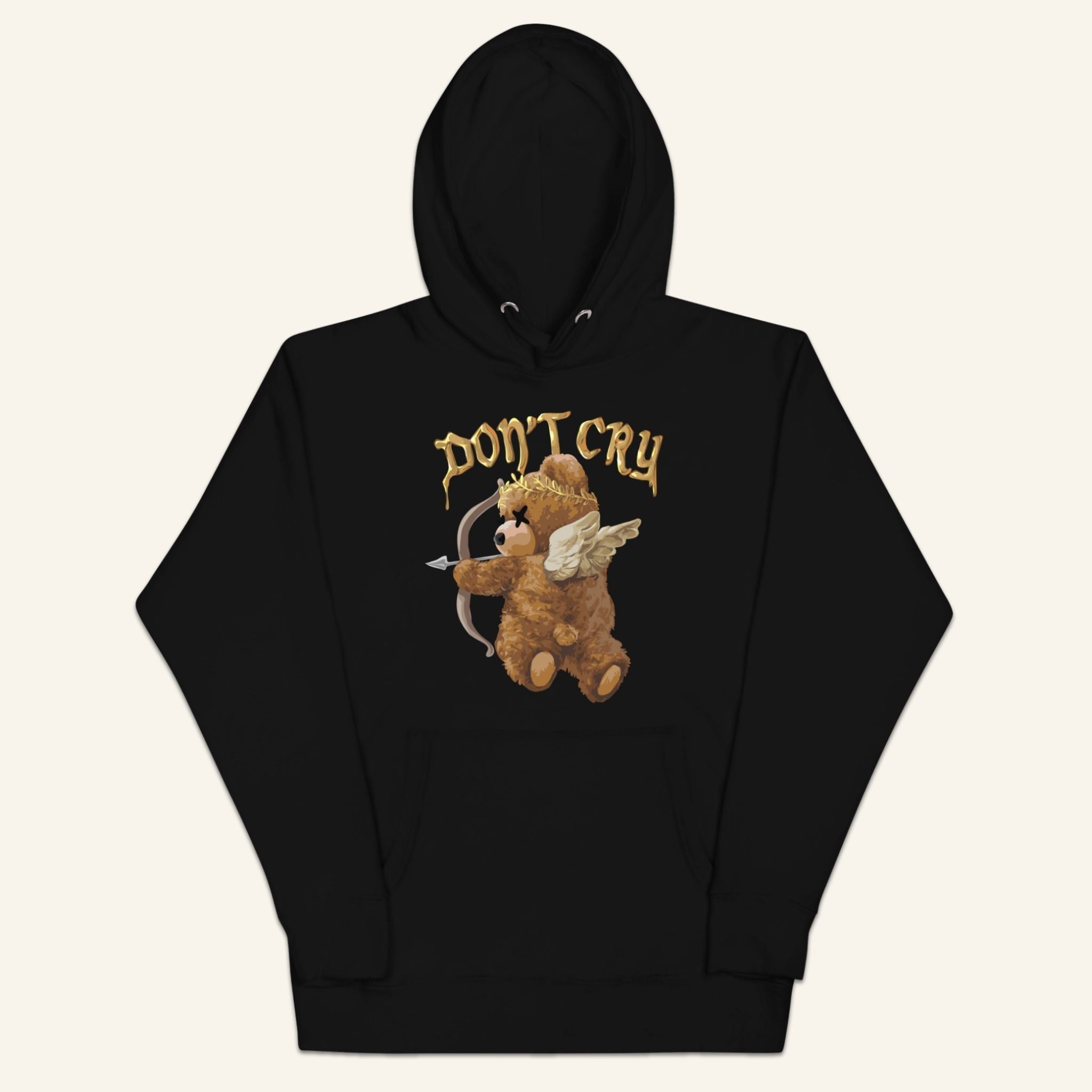 Teddy Bear Hoodie - Don't Cry