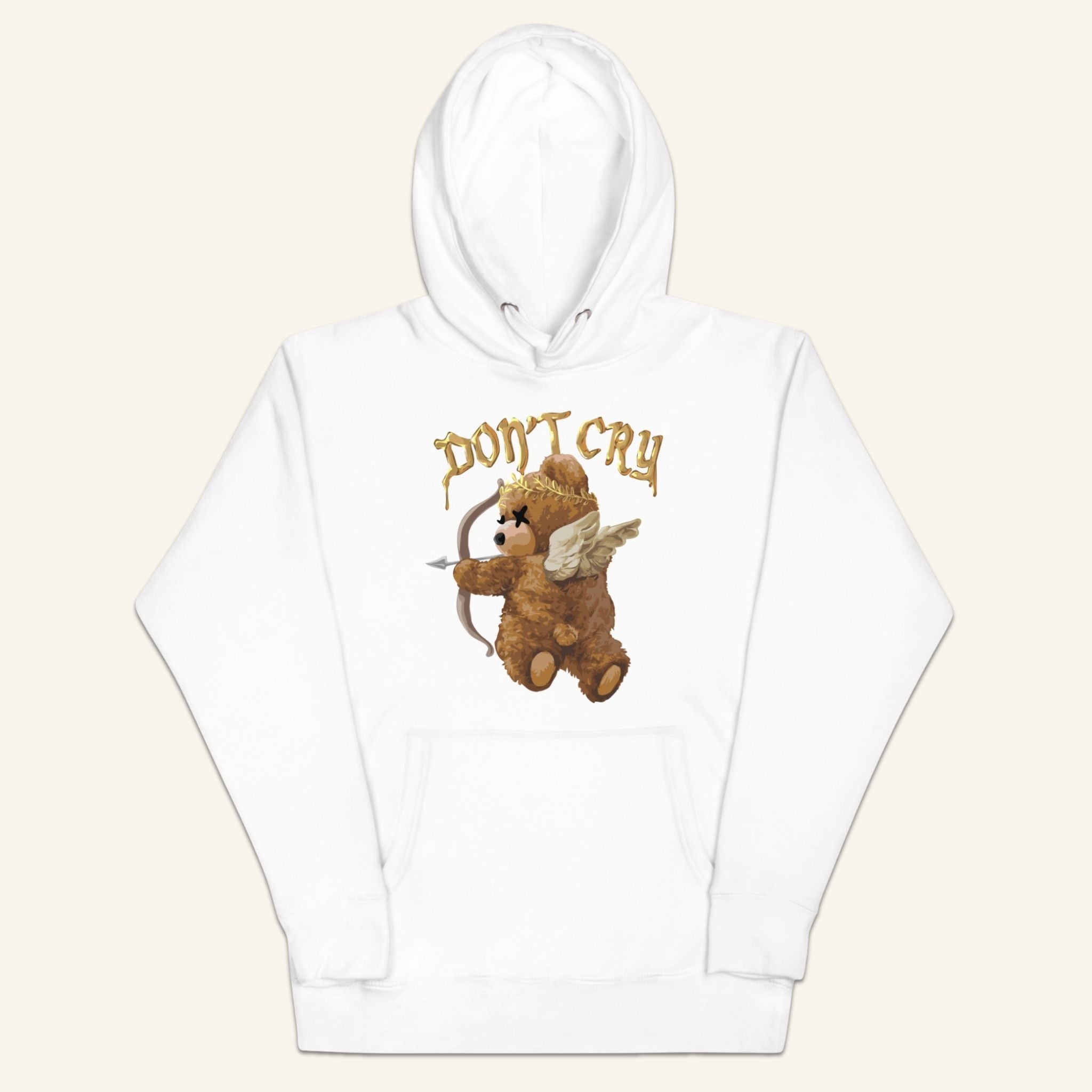 Teddy Bear Hoodie - Don't Cry