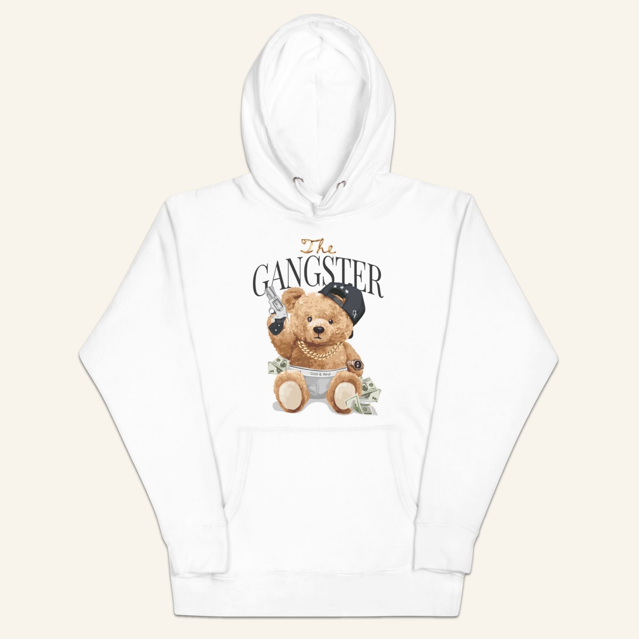 Teddy Bear Hoodie - The Gangster