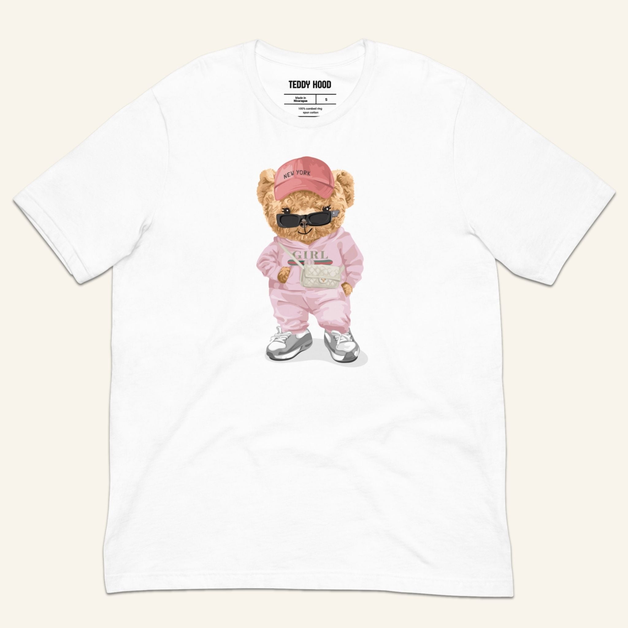 Teddy Bear T-Shirt - Pink Boss