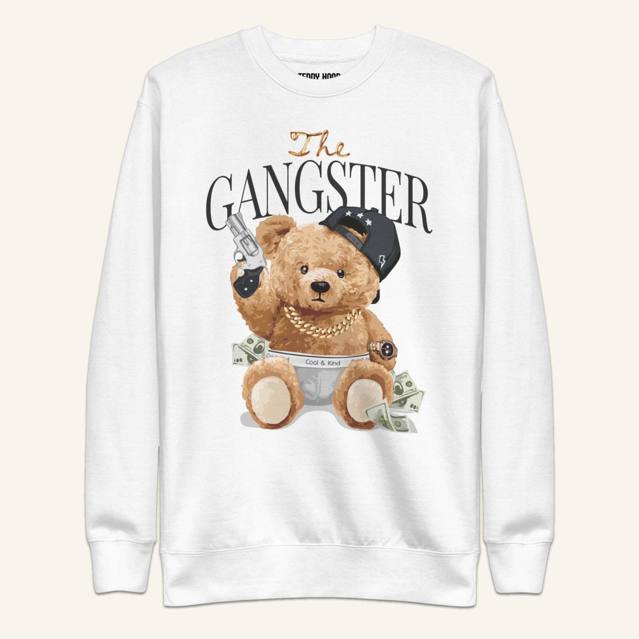 Teddy Bear Sweatshirt - The Gangster