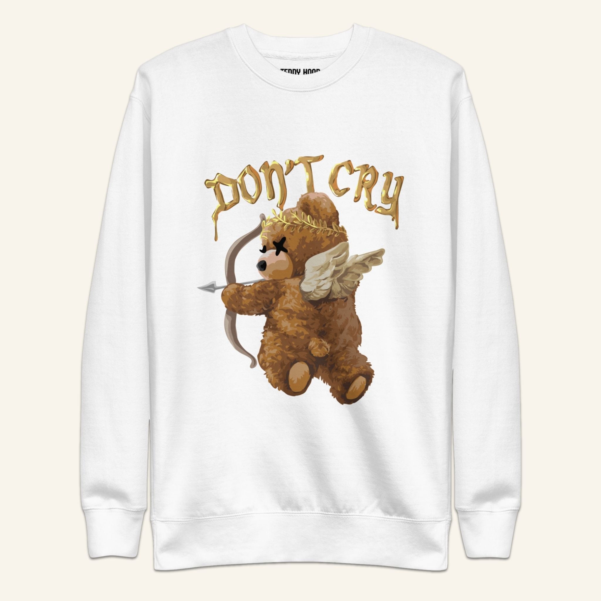 Teddy Bear Sweatshirt - Don't Cry