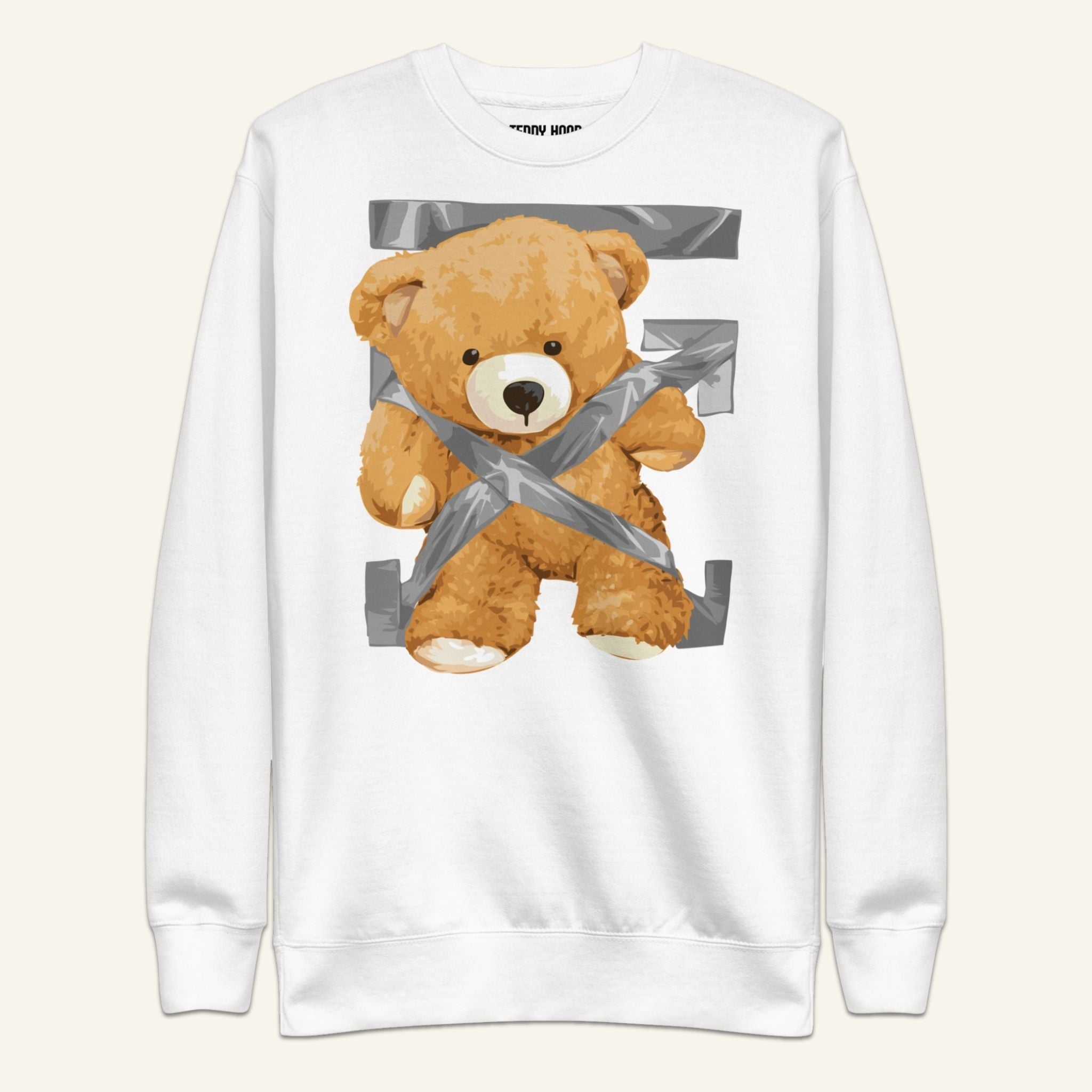 Teddy Bear Sweatshirt - Taped Up