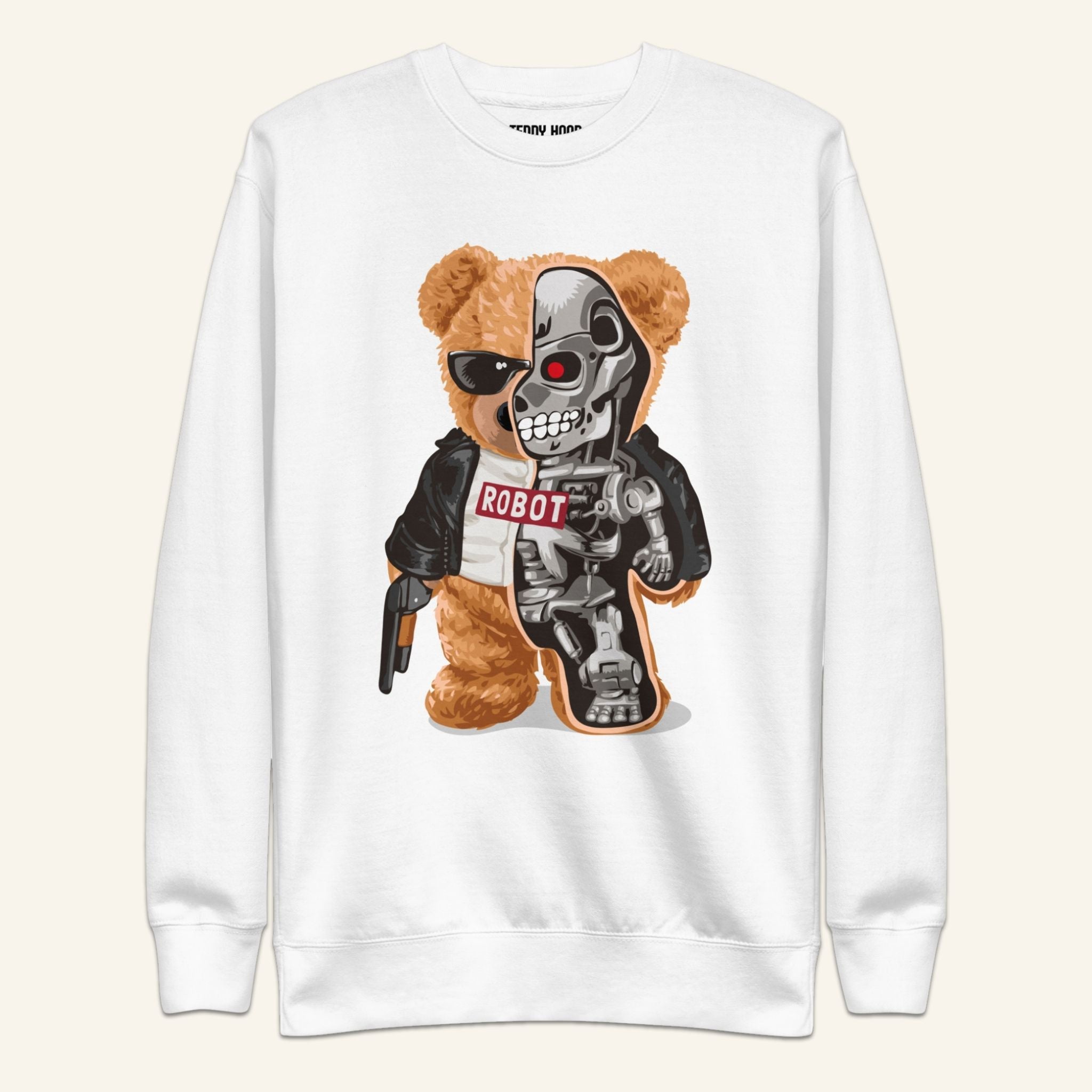 Teddy Bear Sweatshirt - Teddy Terminator
