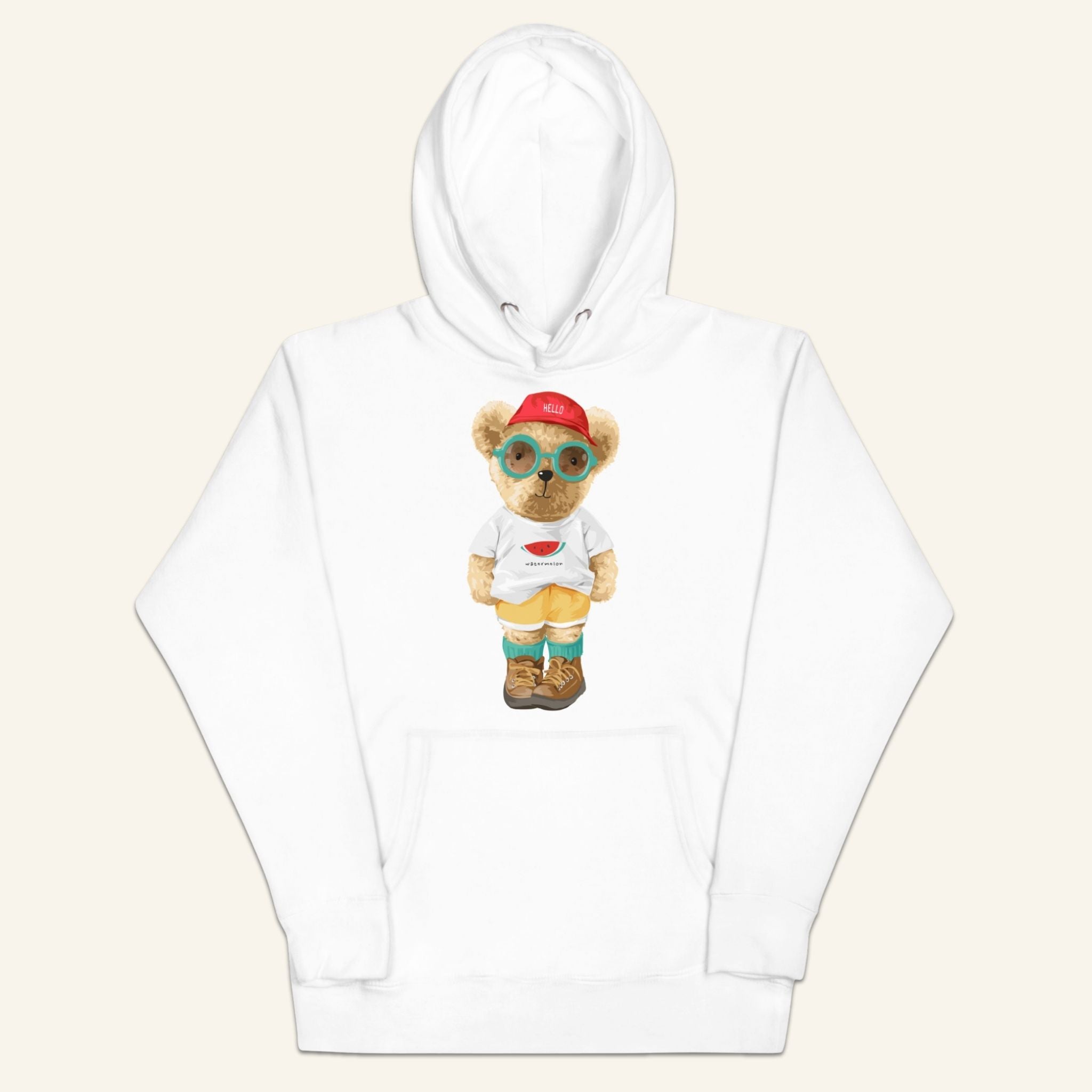 Teddy Bear Hoodie - Summer Vibes