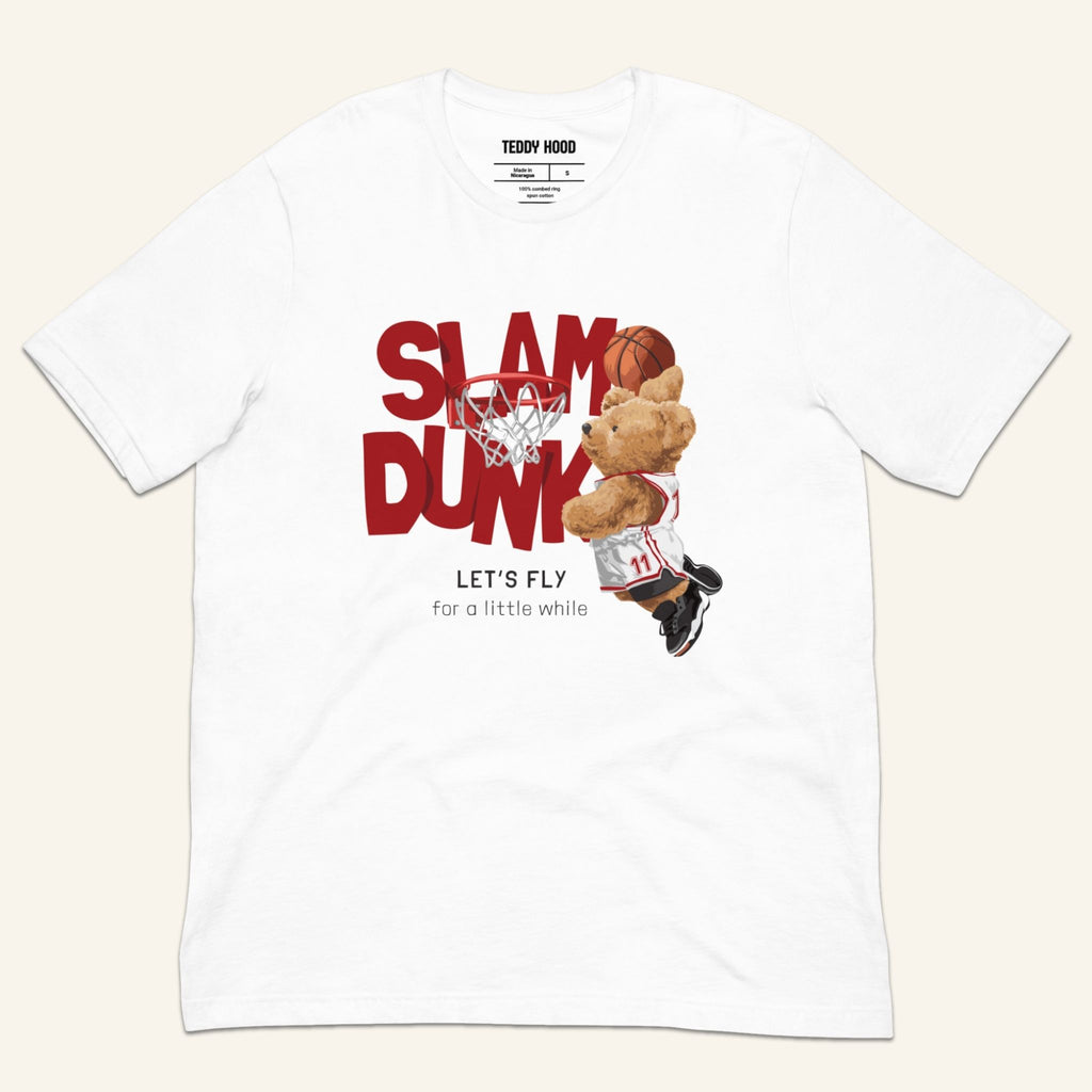 Teddy Bear T-Shirt - Slam Dunk