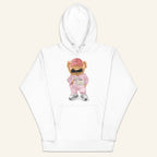 Teddy Bear Hoodie - Pink Boss
