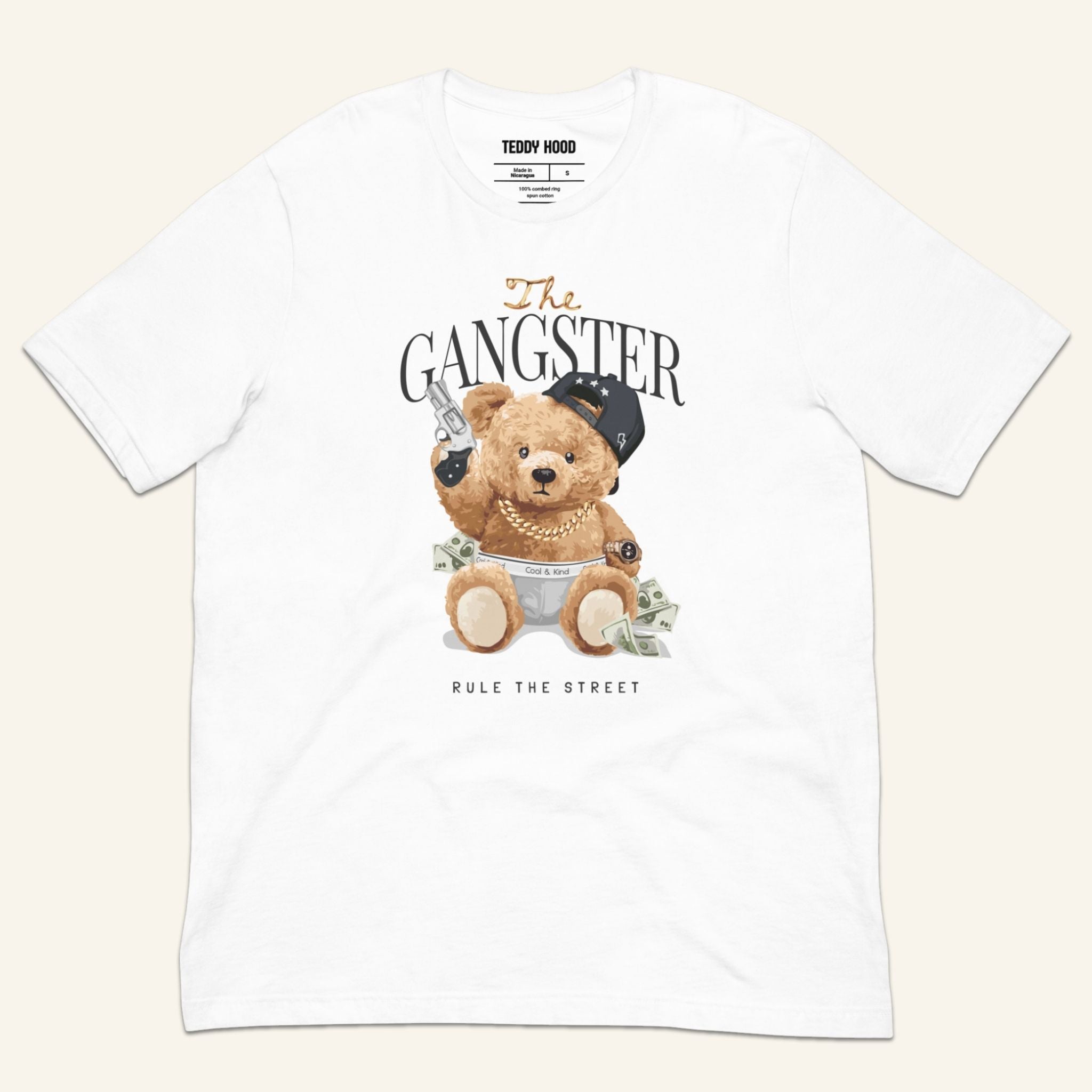 Teddy Bear T-Shirt - The Gangster