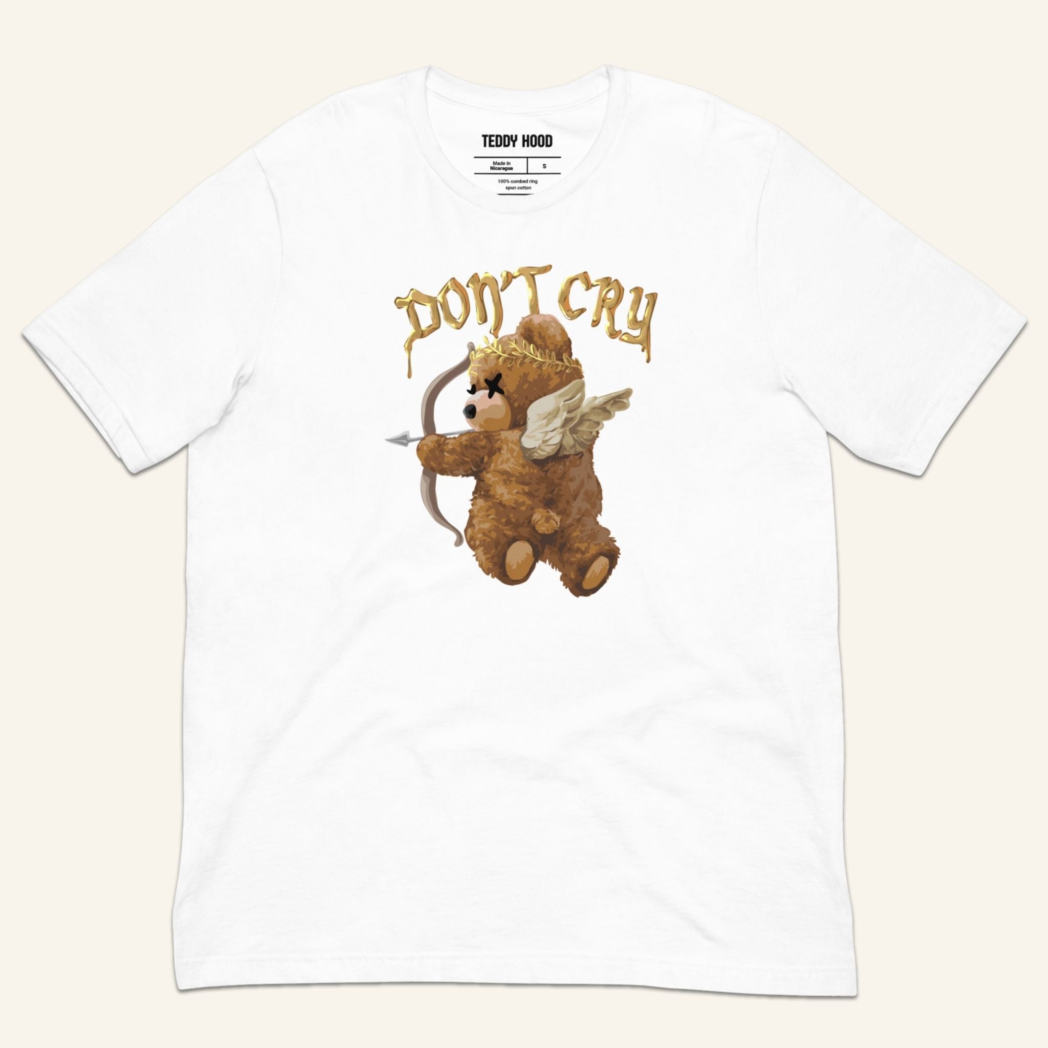 Teddy Bear T-Shirt - Don't Cry
