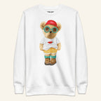 Teddy Bear Sweatshirt - Summer Vibes