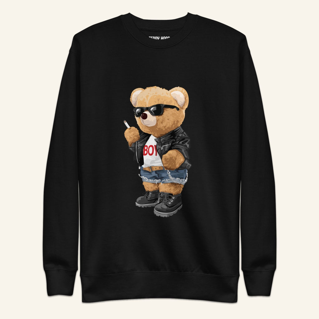 Teddy Bear Sweatshirt - 90s Attitude