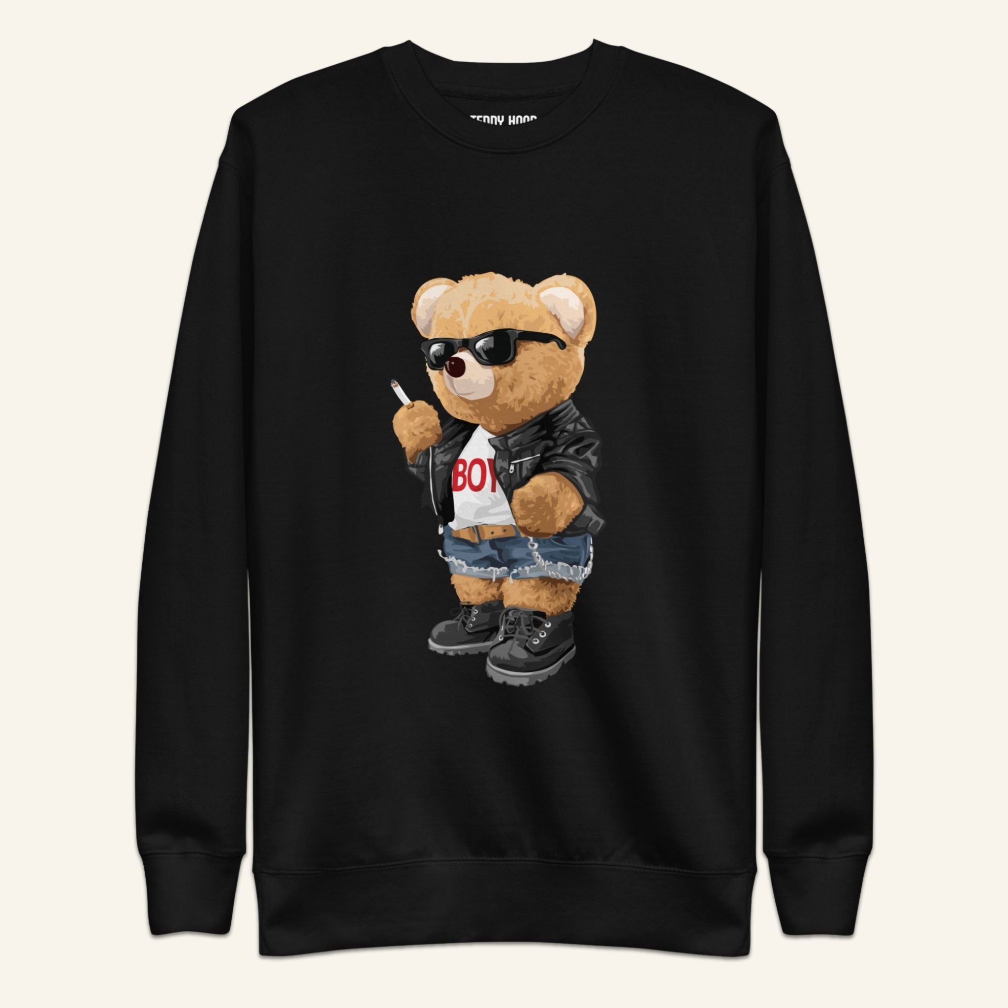 Teddy Bear Sweatshirt - 90s Attitude
