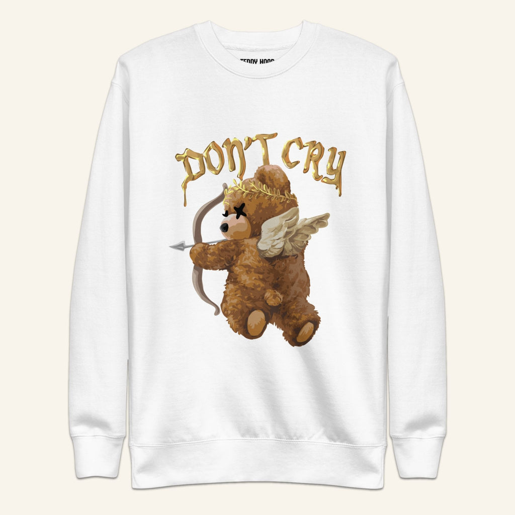Teddy Bear Sweatshirt - Don't Cry
