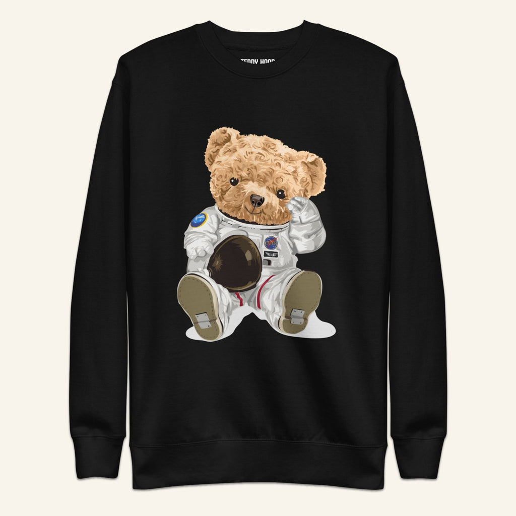 Teddy Bear Sweatshirt - Astronaut
