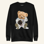 Teddy Bear Sweatshirt - Astronaut