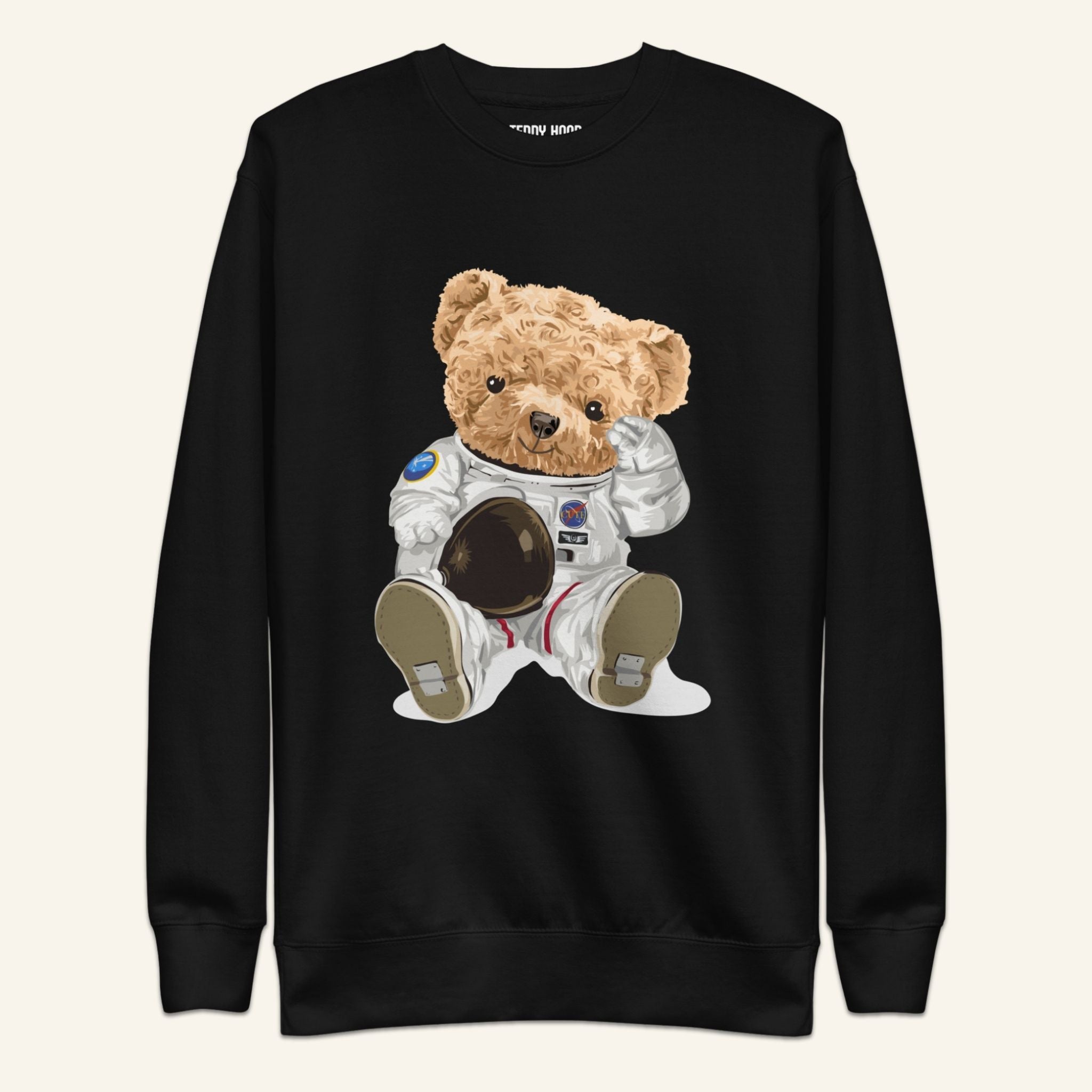 Teddy Bear Sweatshirt - Astronaut