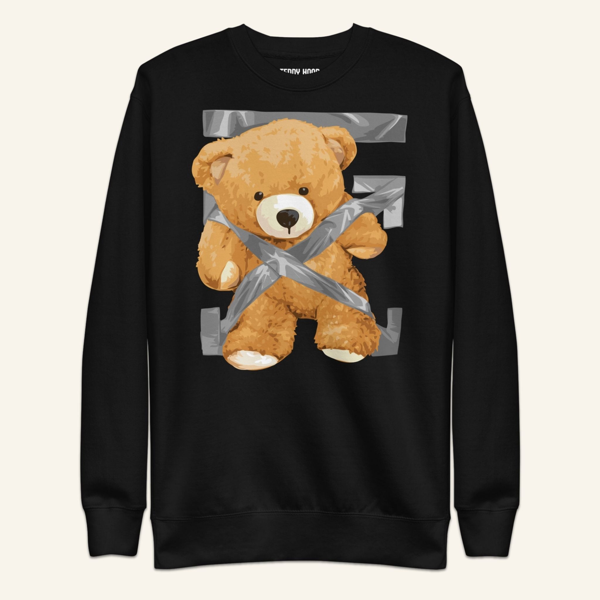 Teddy Bear Sweatshirt - Taped Up