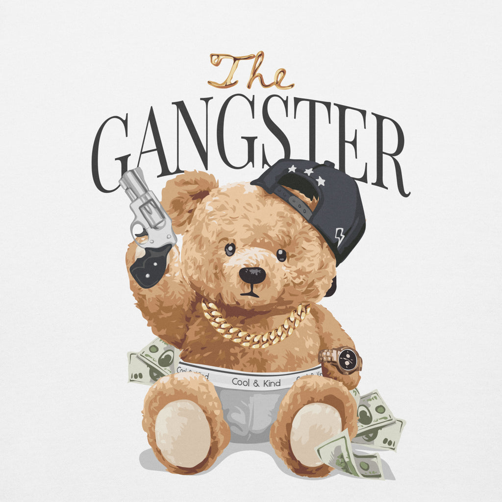 Teddy Bear Sweatshirt - The Gangster